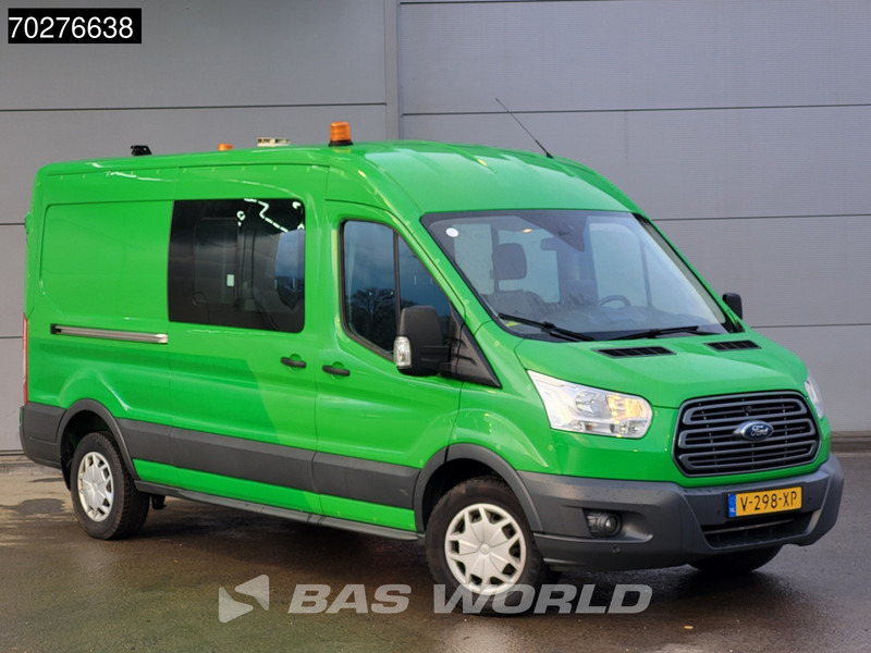 Ford Transit 130pk Dubbel Cabine L3H2 Trekhaak Navi Airco Cruise Camera Parkeersensoren Werkplaatsinrichting Euro6 DC Doka Mixto 7m3 Airco Du - Furgon: 5 kép. Ford Transit 130pk Dubbel Cabine L3H2 Trekhaak Navi Airco Cruise Camera Parkeersensoren Werkplaatsinrichting Euro6 DC Doka Mixto 7m3 Airco Du - Furgon: 5 kép.