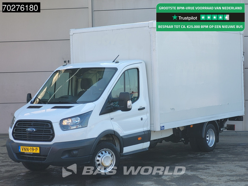 Dobozos kisteherautó Ford Transit 130pk Dubbellucht Laadklep Bakwagen Airco APK 09-2025 Meubelbak Koffer Airco: 1 kép.