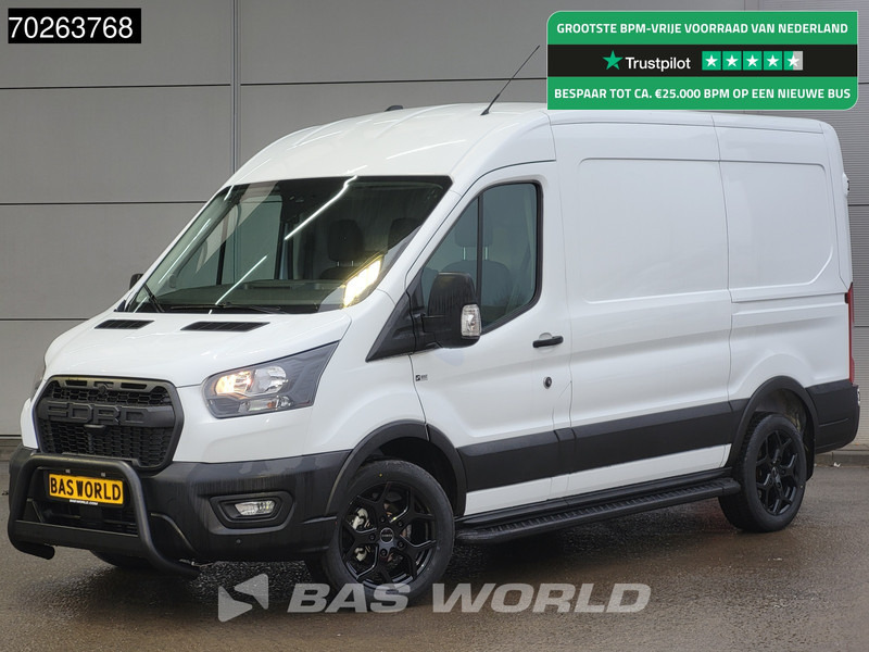 Ford Transit 130pk L2H2 Nieuw! Black Edition Trekhaak Airco Cruise Camera Parkeersensoren 10m3 Airco Trekhaak Cruise control - Kis furgon: 1 kép. Ford Transit 130pk L2H2 Nieuw! Black Edition Trekhaak Airco Cruise Camera Parkeersensoren 10m3 Airco Trekhaak Cruise control - Kis furgon: 1 kép.