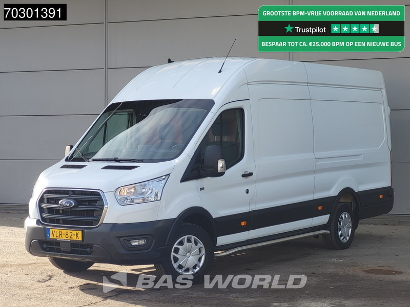 Ford Transit 130pk L4H3 Airco Cruise Camera Parkeersensoren SYNC4 Display Hoog Dak Euro6 Airco Cruise control - Furgon: 1 kép. Ford Transit 130pk L4H3 Airco Cruise Camera Parkeersensoren SYNC4 Display Hoog Dak Euro6 Airco Cruise control - Furgon: 1 kép.