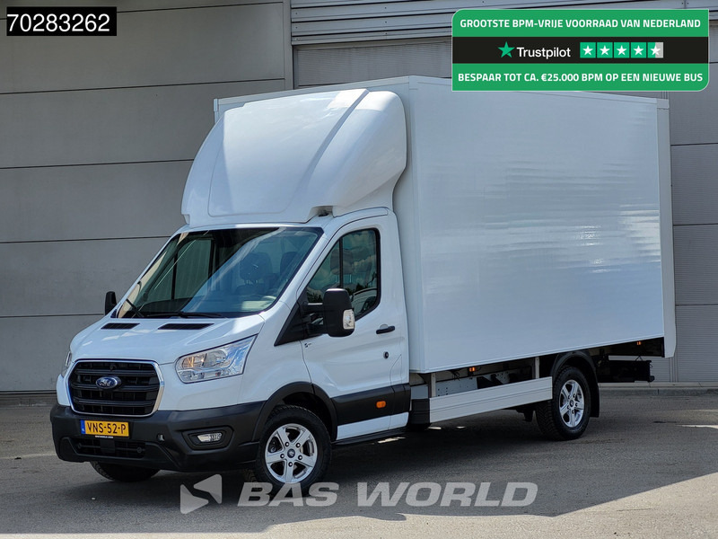 Dobozos kisteherautó Ford Transit 130pk Laadklep Zijdeur Bakwagen Airco Cruise Camera Euro6 Koffer Meubelbak 21m3 Airco Cruise control: 1 kép.