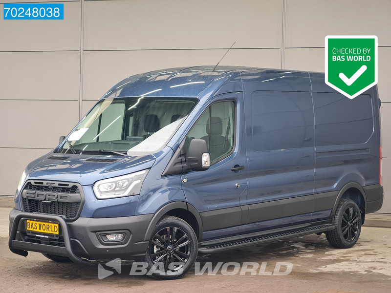 Új Furgon Ford Transit 165pk 2025 Model Raptor Black Edition L3H2 Automaat Xenon Camera 11m3 Airco Cruise control: 1 kép.