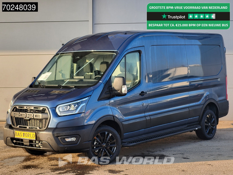 Ford Transit 165pk Automaat Black Edition Limited L3H2 Nwe model! CarPlay Xenon Camera 11m3 Airco Cruise control - Furgon: 1 kép. Ford Transit 165pk Automaat Black Edition Limited L3H2 Nwe model! CarPlay Xenon Camera 11m3 Airco Cruise control - Furgon: 1 kép.