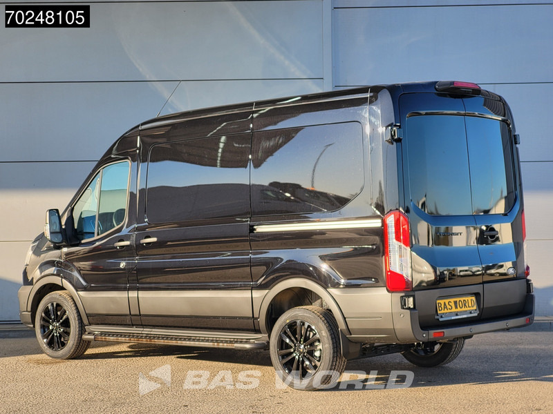 Új Furgon Ford Transit 165pk Automaat Limited Black Edition Dubbele schuifdeur L2H2 ACC 360camera Navi CarPlay Xenon Camera 10m3 Airco: 7 kép.