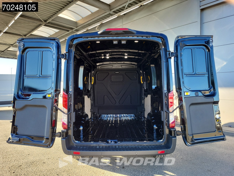 Új Furgon Ford Transit 165pk Automaat Limited Black Edition Dubbele schuifdeur L2H2 ACC 360camera Navi CarPlay Xenon Camera 10m3 Airco: 11 kép.