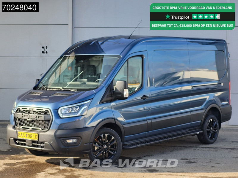 Ford Transit 165pk Automaat Limited Raptor Grill Black Edition L3H2 New model! Xenon Airco Cruise CarPlay Camera Parkeersensoren Airco Cruise - Furgon: 1 kép. Ford Transit 165pk Automaat Limited Raptor Grill Black Edition L3H2 New model! Xenon Airco Cruise CarPlay Camera Parkeersensoren Airco Cruise - Furgon: 1 kép.
