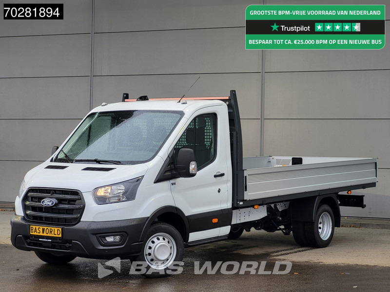 Ford Transit 165pk Open Laadbak 3,5t Trekhaak Dubbellucht Airco Cruise Camera Parkeersensoren Euro6 Pritsche Pickup Airco Trekhaak Cruise con - Platós kisteherautó: 1 kép. Ford Transit 165pk Open Laadbak 3,5t Trekhaak Dubbellucht Airco Cruise Camera Parkeersensoren Euro6 Pritsche Pickup Airco Trekhaak Cruise con - Platós kisteherautó: 1 kép.