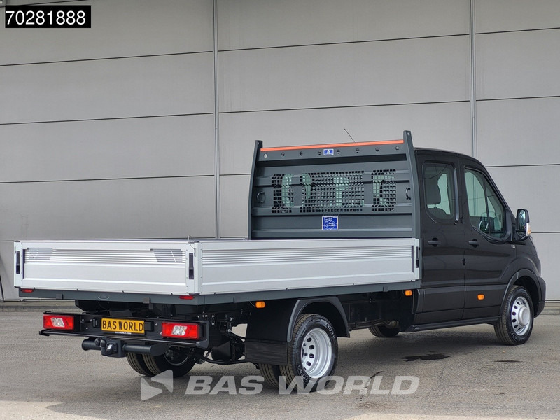 Ford Transit 170pk Automaat Dubbel Cabine 3500kg Trekhaak Open Laadbak Pritsche SYNC4 scherm CarPlay Camera Airco Trekhaak Cruise control - Platós kisteherautó: 5 kép. Ford Transit 170pk Automaat Dubbel Cabine 3500kg Trekhaak Open Laadbak Pritsche SYNC4 scherm CarPlay Camera Airco Trekhaak Cruise control - Platós kisteherautó: 5 kép.
