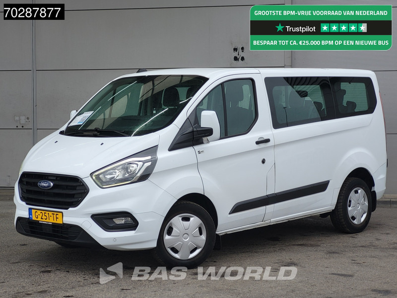 Ford Transit Custom 105pk Personenvervoer Incl.BPM/Ex. BTW 9-Persoons Airco Cruise LED Parkeersensoren Taxi Passenger Transport Kombi Tourer Euro6 L - Minibusz, Kisbusz: 1 kép. Ford Transit Custom 105pk Personenvervoer Incl.BPM/Ex. BTW 9-Persoons Airco Cruise LED Parkeersensoren Taxi Passenger Transport Kombi Tourer Euro6 L - Minibusz, Kisbusz: 1 kép.