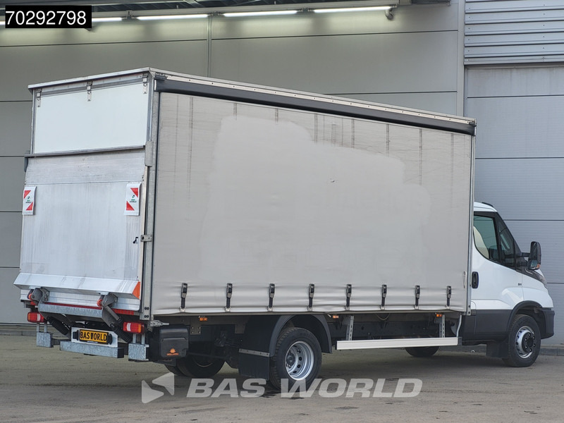 Ponyvás kisteherautó Iveco 60C18 3.0L Automaat Laadklep 180PK Schuifzeilen Zeilen Airco Cruise D'Hollandia Euro6 Schuifzeil Koffer Gesloten laadbak Airco Cruise: 6 kép.