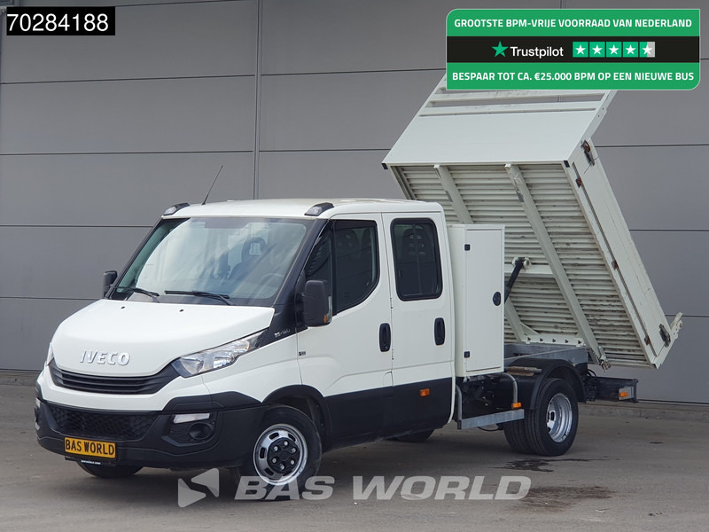 Iveco Daily 35C12 Kipper met Kist Dubbel Cabine Dubbellucht 3,5t Trekhaak Airco Cruise Euro6 Tipper Benne Kieper 2m3 Airco Trekhaak Cruise c - Billenőplatós kisteherautó: 1 kép. Iveco Daily 35C12 Kipper met Kist Dubbel Cabine Dubbellucht 3,5t Trekhaak Airco Cruise Euro6 Tipper Benne Kieper 2m3 Airco Trekhaak Cruise c - Billenőplatós kisteherautó: 1 kép.