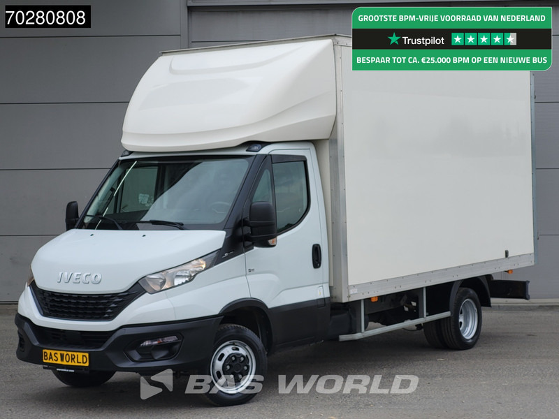 Iveco Daily 35C14 Bakwagen Achterdeuren Dubbellucht Airco Cruise Euro6 Meubelbak Koffer Airco Cruise control - Dobozos kisteherautó: 1 kép. Iveco Daily 35C14 Bakwagen Achterdeuren Dubbellucht Airco Cruise Euro6 Meubelbak Koffer Airco Cruise control - Dobozos kisteherautó: 1 kép.
