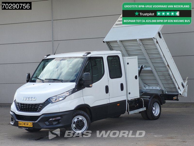 Iveco Daily 35C14 Kipper met Kist Dubbel Cabine Dubbellucht 3,5t Trekhaak Airco Cruise Euro6 Kieper Tipper Benne 2m3 Airco Trekhaak Cruise c - Billenőplatós kisteherautó: 1 kép. Iveco Daily 35C14 Kipper met Kist Dubbel Cabine Dubbellucht 3,5t Trekhaak Airco Cruise Euro6 Kieper Tipper Benne 2m3 Airco Trekhaak Cruise c - Billenőplatós kisteherautó: 1 kép.