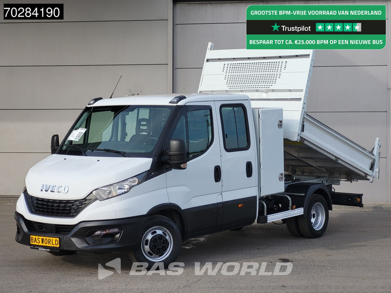 Iveco Daily 35C14 Kipper met Kist Dubbel Cabine Dubbellucht 3,5t Trekhaak Airco Cruise Euro6 Kieper Tipper Benne 2m3 Airco Trekhaak Cruise c - Billenőplatós kisteherautó: 1 kép. Iveco Daily 35C14 Kipper met Kist Dubbel Cabine Dubbellucht 3,5t Trekhaak Airco Cruise Euro6 Kieper Tipper Benne 2m3 Airco Trekhaak Cruise c - Billenőplatós kisteherautó: 1 kép.