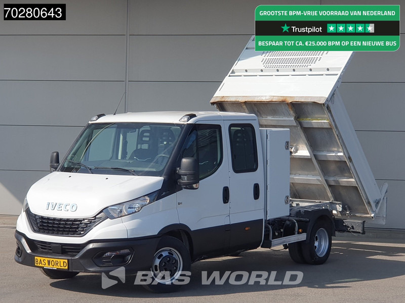 Iveco Daily 35C14 Kipper met Kist Dubbel Cabine Dubbellucht 3,5t Trekhaak Airco Cruise Euro6 Tipper Benne Kieper 2m3 Airco Trekhaak Cruise c - Billenőplatós kisteherautó: 1 kép. Iveco Daily 35C14 Kipper met Kist Dubbel Cabine Dubbellucht 3,5t Trekhaak Airco Cruise Euro6 Tipper Benne Kieper 2m3 Airco Trekhaak Cruise c - Billenőplatós kisteherautó: 1 kép.