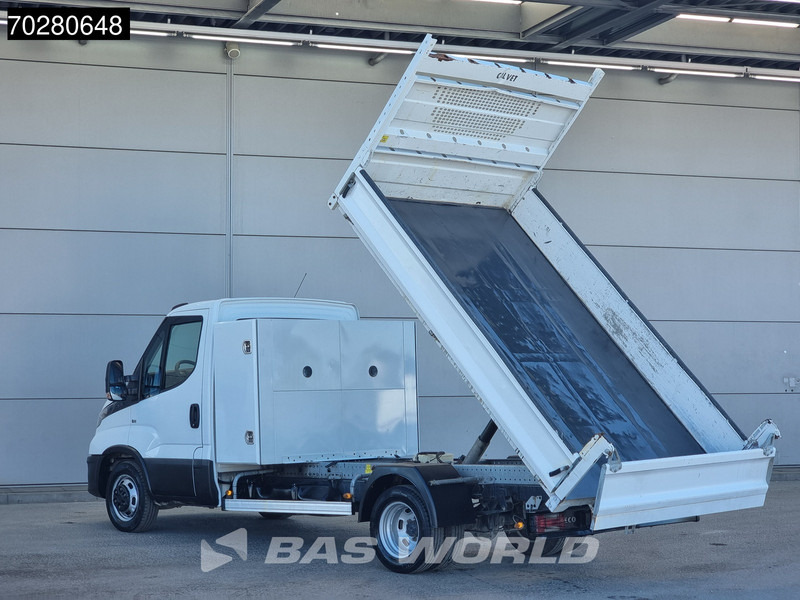Iveco Daily 35C14 Kipper met Kist Dubbellucht 3,5t Trekhaak Airco Cruise Camera Euro6 Tipper Benne Kieper Airco Trekhaak Cruise control - Billenőplatós kisteherautó: 2 kép. Iveco Daily 35C14 Kipper met Kist Dubbellucht 3,5t Trekhaak Airco Cruise Camera Euro6 Tipper Benne Kieper Airco Trekhaak Cruise control - Billenőplatós kisteherautó: 2 kép.