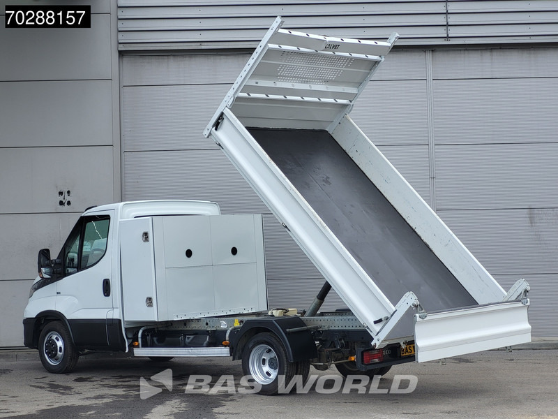 Iveco Daily 35C14 Kipper met Kist Dubbellucht 3,5t Trekhaak Airco Cruise Euro6 Tipper Benne Kieper 2m3 Airco Trekhaak Cruise control - Billenőplatós kisteherautó: 5 kép. Iveco Daily 35C14 Kipper met Kist Dubbellucht 3,5t Trekhaak Airco Cruise Euro6 Tipper Benne Kieper 2m3 Airco Trekhaak Cruise control - Billenőplatós kisteherautó: 5 kép.