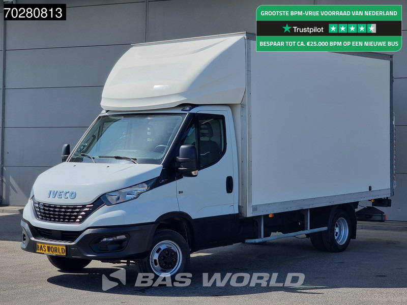 Iveco Daily 35C14 Laadklep Dubbellucht Bakwagen Airco Cruise Euro6 Koffer Meubelbak 22m3 Airco Cruise control - Dobozos kisteherautó: 1 kép. Iveco Daily 35C14 Laadklep Dubbellucht Bakwagen Airco Cruise Euro6 Koffer Meubelbak 22m3 Airco Cruise control - Dobozos kisteherautó: 1 kép.