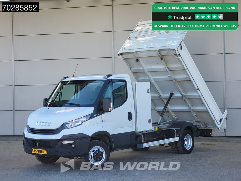 Iveco Daily 35C14 Open Laadbak met Kist Dubbellucht 3,5t Trekhaak Airco Cruise Euro6 Pritsche Pickup Open Box Airco Trekhaak Cruise control - Platós kisteherautó: 1 kép. Iveco Daily 35C14 Open Laadbak met Kist Dubbellucht 3,5t Trekhaak Airco Cruise Euro6 Pritsche Pickup Open Box Airco Trekhaak Cruise control - Platós kisteherautó: 1 kép.