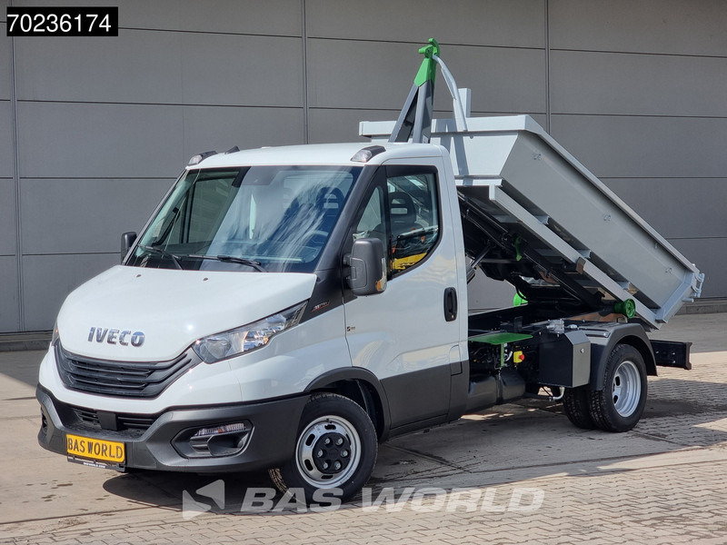 Iveco Daily 35C16 3.0 Haakarm Kipper Hooklift Abrollkipper 3Ton Airco Cruise control - Billenőplatós kisteherautó: 3 kép. Iveco Daily 35C16 3.0 Haakarm Kipper Hooklift Abrollkipper 3Ton Airco Cruise control - Billenőplatós kisteherautó: 3 kép.
