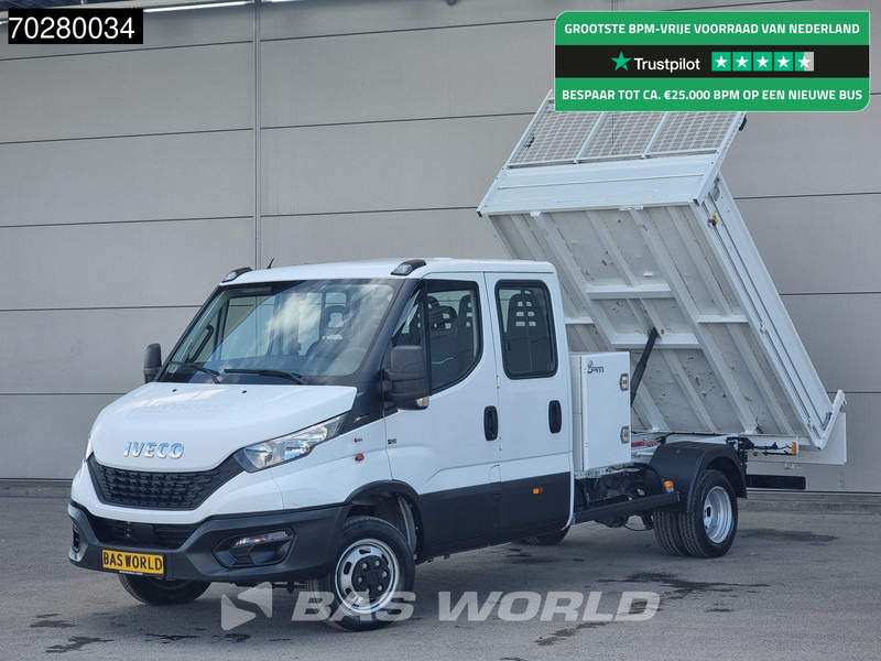 Iveco Daily 35C16 3.0L Kipper Dubbel Cabine met Kist Dubbellucht 3,5t Trekhaak Airco Cruise Euro6 Tipper Benne Kieper Airco Dubbel cabine Tr - Billenőplatós kisteherautó: 1 kép. Iveco Daily 35C16 3.0L Kipper Dubbel Cabine met Kist Dubbellucht 3,5t Trekhaak Airco Cruise Euro6 Tipper Benne Kieper Airco Dubbel cabine Tr - Billenőplatós kisteherautó: 1 kép.