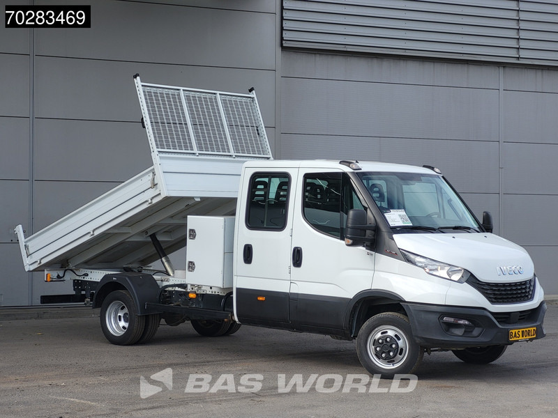 Iveco Daily 35C16 3.0L Kipper met Kist Dubbel Cabine 160PK Dubbellucht 3,5t Trekhaak Navi Airco Cruise Camera Euro6 Kieper Tipper Benne 2m3 - Billenőplatós kisteherautó: 2 kép. Iveco Daily 35C16 3.0L Kipper met Kist Dubbel Cabine 160PK Dubbellucht 3,5t Trekhaak Navi Airco Cruise Camera Euro6 Kieper Tipper Benne 2m3 - Billenőplatós kisteherautó: 2 kép.