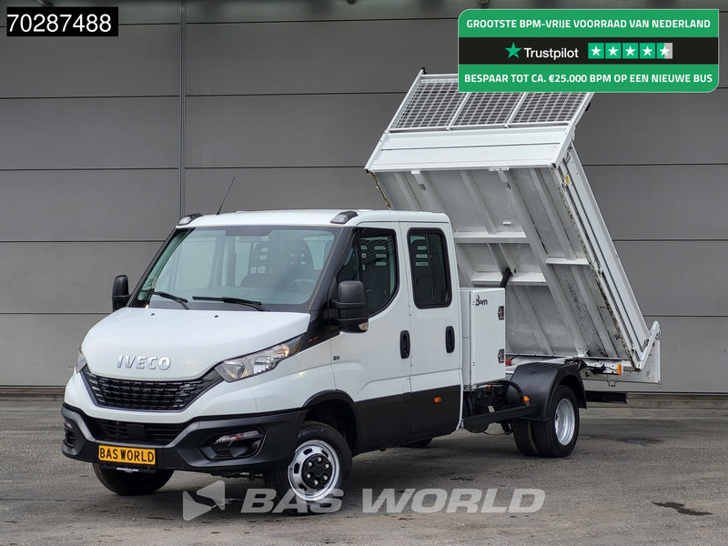 Iveco Daily 35C16 3.0L Kipper met Kist Dubbel Cabine 3,5t Trekhaak Airco Cruise Euro6 Kieper Tipper Benne 2m3 Airco Trekhaak Cruise control - Billenőplatós kisteherautó: 1 kép. Iveco Daily 35C16 3.0L Kipper met Kist Dubbel Cabine 3,5t Trekhaak Airco Cruise Euro6 Kieper Tipper Benne 2m3 Airco Trekhaak Cruise control - Billenőplatós kisteherautó: 1 kép.
