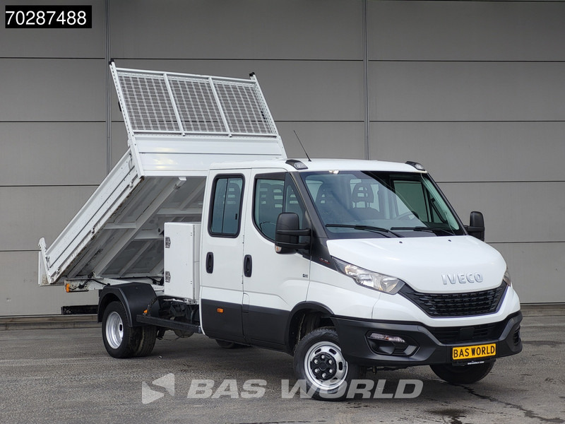 Iveco Daily 35C16 3.0L Kipper met Kist Dubbel Cabine 3,5t Trekhaak Airco Cruise Euro6 Kieper Tipper Benne 2m3 Airco Trekhaak Cruise control - Billenőplatós kisteherautó: 3 kép. Iveco Daily 35C16 3.0L Kipper met Kist Dubbel Cabine 3,5t Trekhaak Airco Cruise Euro6 Kieper Tipper Benne 2m3 Airco Trekhaak Cruise control - Billenőplatós kisteherautó: 3 kép.