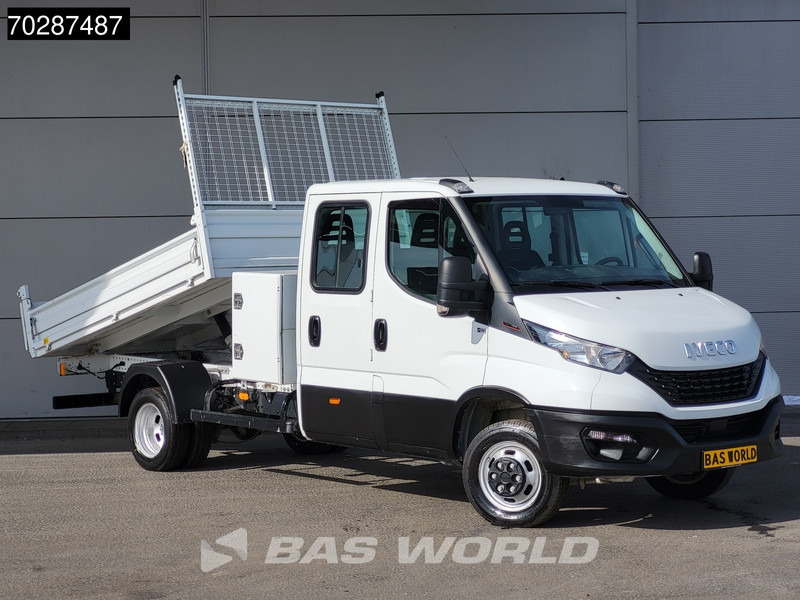 Billenőplatós kisteherautó Iveco Daily 35C16 3.0L Kipper met Kist Dubbel Cabine 3,5t Trekhaak Navi Airco Cruise Camera Euro6 Kieper Tipper Benne 2m3 Airco Cruise contr: 7 kép.