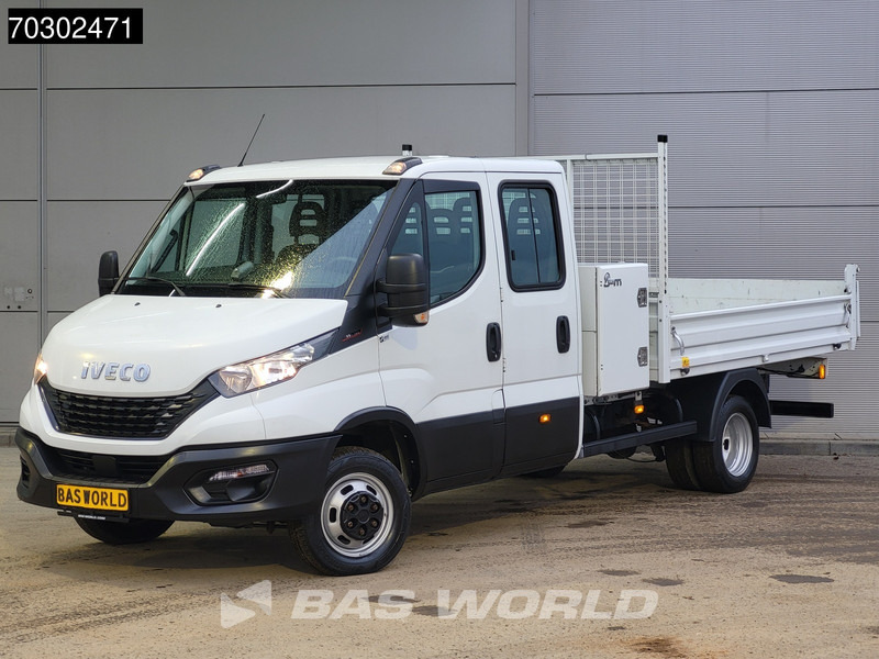 Iveco Daily 35C16 3.0L Kipper met Kist Dubbel Cabine Dubbellucht 3,5t Trekhaak 160PK Airco Cruise Euro6 Tipper Benne Kieper Airco Trekhaak C - Billenőplatós kisteherautó: 3 kép. Iveco Daily 35C16 3.0L Kipper met Kist Dubbel Cabine Dubbellucht 3,5t Trekhaak 160PK Airco Cruise Euro6 Tipper Benne Kieper Airco Trekhaak C - Billenőplatós kisteherautó: 3 kép.