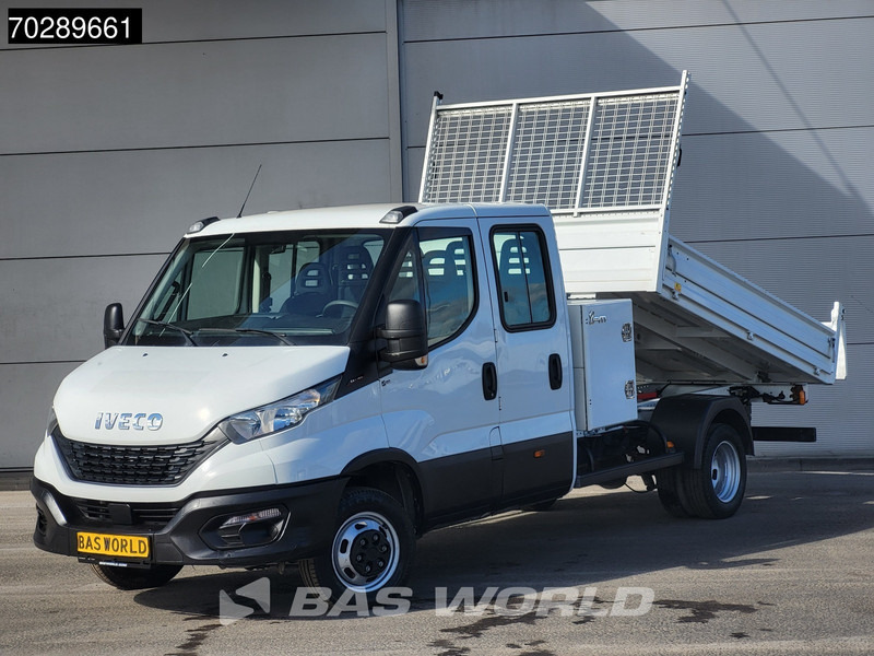 Iveco Daily 35C16 3.0L Open Laadbak met Kist Dubbel Cabine Dubbellucht 3,5t Trekhaak Airco Cruise Euro6 Pritsche Pickup Open Box 2m3 Airco T - Platós kisteherautó: 3 kép. Iveco Daily 35C16 3.0L Open Laadbak met Kist Dubbel Cabine Dubbellucht 3,5t Trekhaak Airco Cruise Euro6 Pritsche Pickup Open Box 2m3 Airco T - Platós kisteherautó: 3 kép.