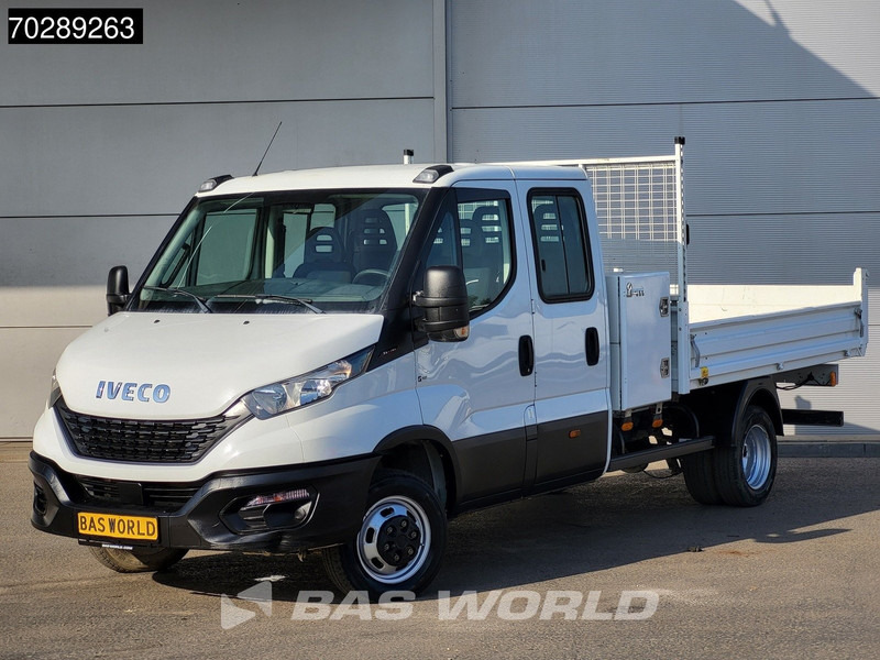 Iveco Daily 35C16 3.0L Open Laadbak met Kist Dubbel Cabine Dubbellucht 3,5t Trekhaak Navi Airco Cruise Camera Euro6 Pritsche Pickup Open Box - Platós kisteherautó: 3 kép. Iveco Daily 35C16 3.0L Open Laadbak met Kist Dubbel Cabine Dubbellucht 3,5t Trekhaak Navi Airco Cruise Camera Euro6 Pritsche Pickup Open Box - Platós kisteherautó: 3 kép.