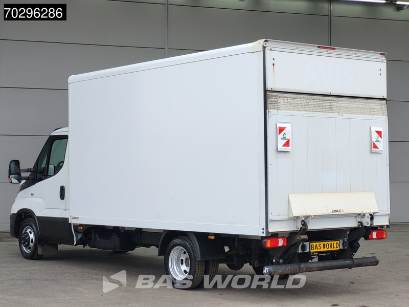 Iveco Daily 35C16 Laadklep Bakwagen Dubbellucht 160PK Airco Euro6 Meubelbak Koffer Airco - Dobozos kisteherautó: 2 kép. Iveco Daily 35C16 Laadklep Bakwagen Dubbellucht 160PK Airco Euro6 Meubelbak Koffer Airco - Dobozos kisteherautó: 2 kép.