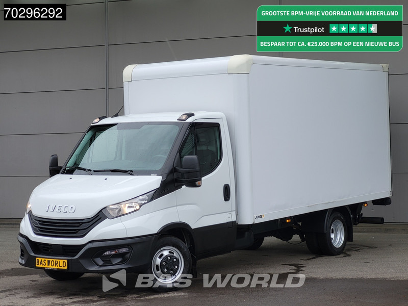 Iveco Daily 35C16 Laadklep Bakwagen Dubbellucht 160PK Airco Euro6 Meubelbak Koffer Airco - Dobozos kisteherautó: 1 kép. Iveco Daily 35C16 Laadklep Bakwagen Dubbellucht 160PK Airco Euro6 Meubelbak Koffer Airco - Dobozos kisteherautó: 1 kép.