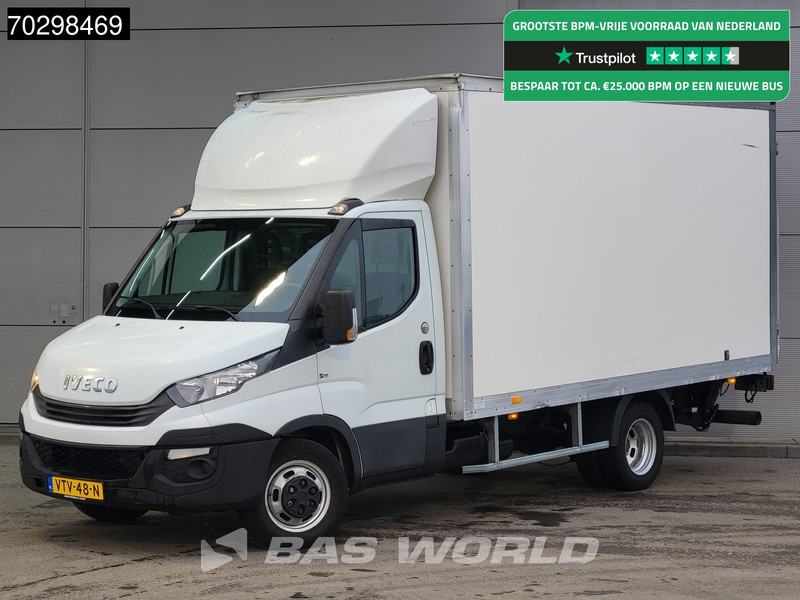 Iveco Daily 35C16 Laadklep Dubbellucht Bakwagen 160PK Airco Cruise Euro6 Meubelbak Koffer Airco Cruise control - Dobozos kisteherautó: 1 kép. Iveco Daily 35C16 Laadklep Dubbellucht Bakwagen 160PK Airco Cruise Euro6 Meubelbak Koffer Airco Cruise control - Dobozos kisteherautó: 1 kép.