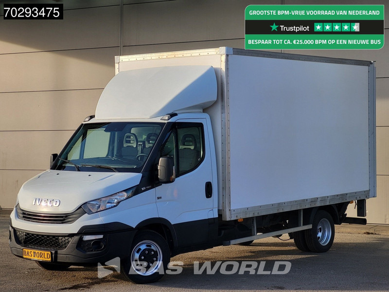 Iveco Daily 35C16 Laadklep Dubbellucht Bakwagen Airco Cruise Euro6 Meubelbak Koffer 20m3 Airco Cruise control - Dobozos kisteherautó: 1 kép. Iveco Daily 35C16 Laadklep Dubbellucht Bakwagen Airco Cruise Euro6 Meubelbak Koffer 20m3 Airco Cruise control - Dobozos kisteherautó: 1 kép.