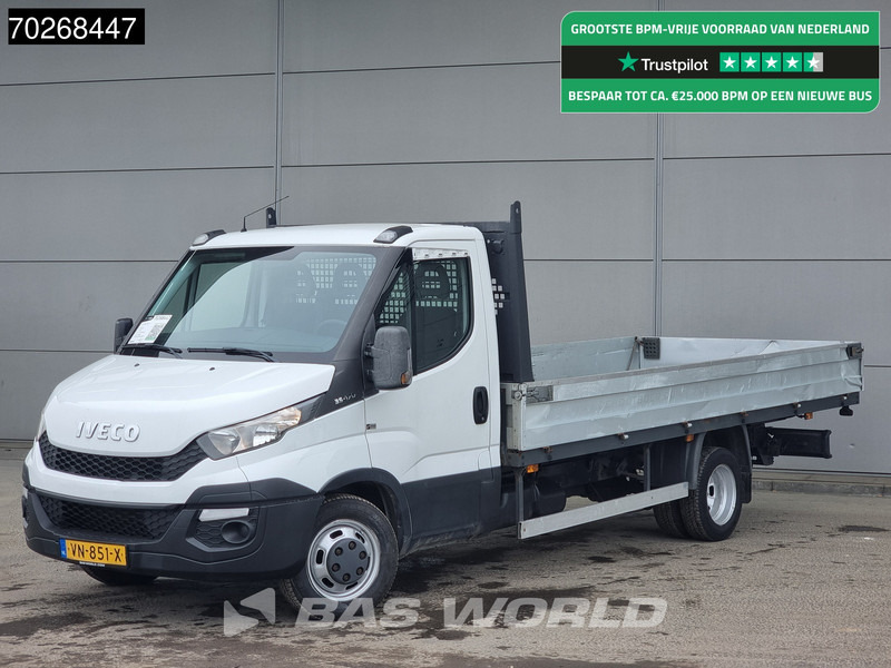 Iveco Daily 35C17 3.0L 170PK Open Laadbak Dubbellucht 3,5t Trekhaak Pritsche Pickup 4m3 Trekhaak Cruise control - Platós kisteherautó: 1 kép. Iveco Daily 35C17 3.0L 170PK Open Laadbak Dubbellucht 3,5t Trekhaak Pritsche Pickup 4m3 Trekhaak Cruise control - Platós kisteherautó: 1 kép.