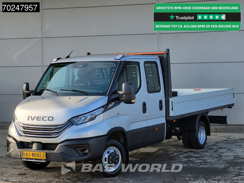 Iveco Daily 35C18 3.0 180PK Nwe model 2025 Dubbel Cabine Open laadbak Navi ACC LED 3,5T Trekvermogen Pritsche Pickup Airco Dubbel cabine - Platós kisteherautó: 1 kép. Iveco Daily 35C18 3.0 180PK Nwe model 2025 Dubbel Cabine Open laadbak Navi ACC LED 3,5T Trekvermogen Pritsche Pickup Airco Dubbel cabine - Platós kisteherautó: 1 kép.