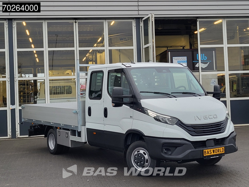 Iveco Daily 35C18 3.0 180PK Nwe model 2025 NL Open laadbak Dubbel Cabine Navi Camera Cruise LED 3,5T Trekvermogen Pritsche Pickup 3m3 Airco - Platós kisteherautó: 2 kép. Iveco Daily 35C18 3.0 180PK Nwe model 2025 NL Open laadbak Dubbel Cabine Navi Camera Cruise LED 3,5T Trekvermogen Pritsche Pickup 3m3 Airco - Platós kisteherautó: 2 kép.