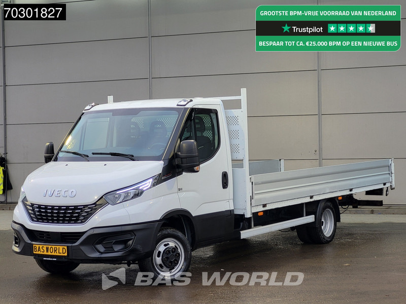 Iveco Daily 35C18 3.0L 511cm Automaat Luchtvering Dubbellucht LED Airco Cruise Euro6 Pritsche Pickup Open Box Airco Cruise control - Platós kisteherautó: 1 kép. Iveco Daily 35C18 3.0L 511cm Automaat Luchtvering Dubbellucht LED Airco Cruise Euro6 Pritsche Pickup Open Box Airco Cruise control - Platós kisteherautó: 1 kép.
