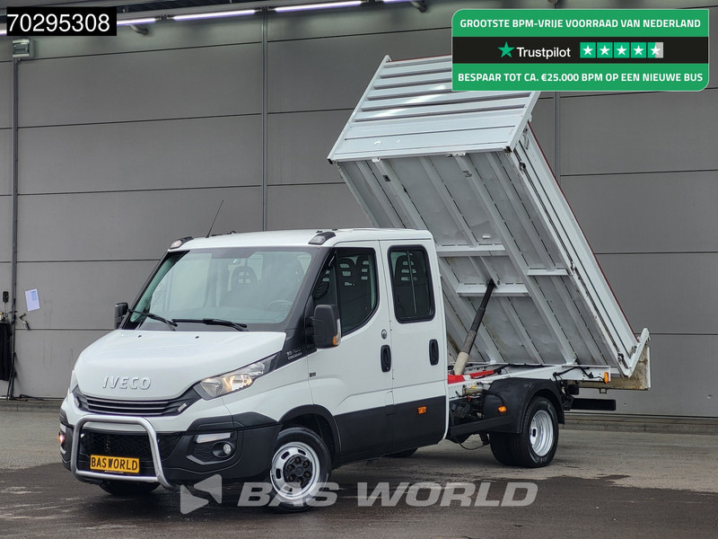 Iveco Daily 35C18 3.0L Automaat Kipper Dubbellucht 3,5t Trekhaak 180PK Airco Cruise Euro6 Kieper Tipper Benne 2m3 Airco Trekhaak Cruise cont - Billenőplatós kisteherautó: 1 kép. Iveco Daily 35C18 3.0L Automaat Kipper Dubbellucht 3,5t Trekhaak 180PK Airco Cruise Euro6 Kieper Tipper Benne 2m3 Airco Trekhaak Cruise cont - Billenőplatós kisteherautó: 1 kép.
