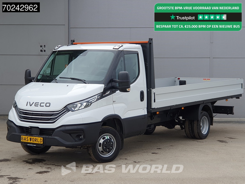 Iveco Daily 35C18 3.0L Automaat Nwe model 2025 Open laadbak Navi ACC LED 3,5T Trekvermogen Pritsche Pickup Airco - Platós kisteherautó: 1 kép. Iveco Daily 35C18 3.0L Automaat Nwe model 2025 Open laadbak Navi ACC LED 3,5T Trekvermogen Pritsche Pickup Airco - Platós kisteherautó: 1 kép.