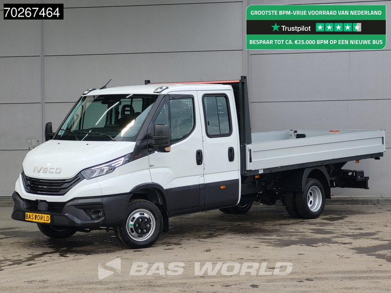 Iveco Daily 35C18 3.0L Dubbel Cabine Chassis 410WB 2025 model LED Navi Camera Airco Cruise Fahrgestell Airco Cruise control - Platós kisteherautó: 1 kép. Iveco Daily 35C18 3.0L Dubbel Cabine Chassis 410WB 2025 model LED Navi Camera Airco Cruise Fahrgestell Airco Cruise control - Platós kisteherautó: 1 kép.