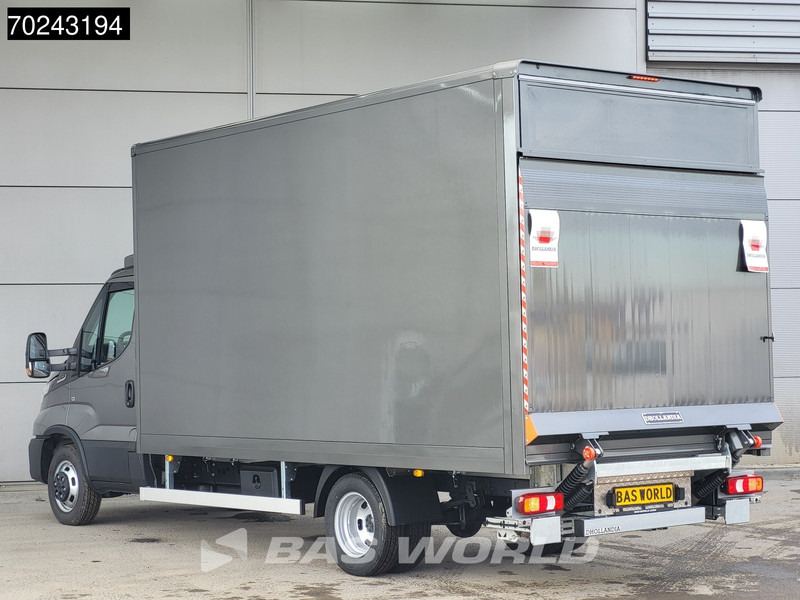 Iveco Daily 35C18 Automaat Dhollandia 1000kg Laadklep ACC Navi Airco Zijdeur Bakwagen Meubelbak Koffer m3 Airco - Dobozos kisteherautó: 2 kép. Iveco Daily 35C18 Automaat Dhollandia 1000kg Laadklep ACC Navi Airco Zijdeur Bakwagen Meubelbak Koffer m3 Airco - Dobozos kisteherautó: 2 kép.