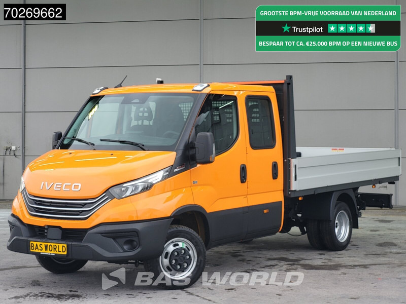 Iveco Daily 35C21 3.0 210PK 2025model Dubbel Cabine Open laadbak 3.5t Trekhaak CarPlay ACC LED Pritsche Pickup Airco Dubbel cabine Trekhaak - Platós kisteherautó: 1 kép. Iveco Daily 35C21 3.0 210PK 2025model Dubbel Cabine Open laadbak 3.5t Trekhaak CarPlay ACC LED Pritsche Pickup Airco Dubbel cabine Trekhaak - Platós kisteherautó: 1 kép.