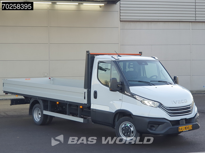 Iveco Daily 35C21 3.0L 210PK Automaat 485cm lange Open Laadbak Dubbellucht Pickup CarPlay ACC Airco - Platós kisteherautó: 3 kép. Iveco Daily 35C21 3.0L 210PK Automaat 485cm lange Open Laadbak Dubbellucht Pickup CarPlay ACC Airco - Platós kisteherautó: 3 kép.