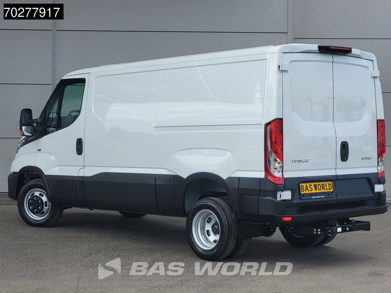 Iveco Daily 35C21 3.0L 210PK Automaat L2H1 Dubbellucht LED ACC 3.5t trekhaak Navi Laag dak 9m3 Airco Trekhaak - Furgon: 2 kép. Iveco Daily 35C21 3.0L 210PK Automaat L2H1 Dubbellucht LED ACC 3.5t trekhaak Navi Laag dak 9m3 Airco Trekhaak - Furgon: 2 kép.