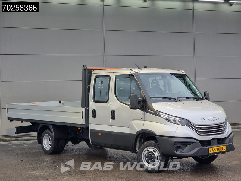 Iveco Daily 35C21 3.0L Automaat 210PK 2025-Model Open laadbak Dubbel Cabine Dubbellucht CarPlay ACC LED 3,5T Trekvermogen Euro6 Pritsche Pic - Platós kisteherautó: 3 kép. Iveco Daily 35C21 3.0L Automaat 210PK 2025-Model Open laadbak Dubbel Cabine Dubbellucht CarPlay ACC LED 3,5T Trekvermogen Euro6 Pritsche Pic - Platós kisteherautó: 3 kép.