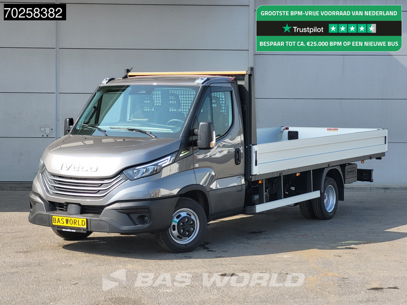 Iveco Daily 35C21 3.0L Automaat 210PK 2025-Model Open laadbak Dubbellucht CarPlay ACC LED 3,5T Trekvermogen Euro6 Pritsche Pickup - Platós kisteherautó: 1 kép. Iveco Daily 35C21 3.0L Automaat 210PK 2025-Model Open laadbak Dubbellucht CarPlay ACC LED 3,5T Trekvermogen Euro6 Pritsche Pickup - Platós kisteherautó: 1 kép.