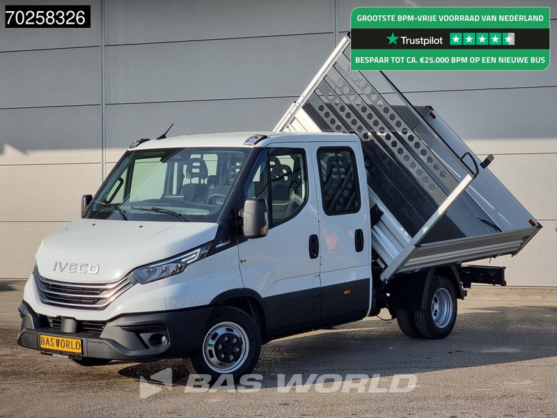 Iveco Daily 35C21 3-Zijdige Kipper Dubbel Cabine 210PK 3.0L Dubbellucht 3,5t Trekhaak ACC Airco LED Camera CarPlay Euro6 Tipper Benne Kieper - Billenőplatós kisteherautó: 1 kép. Iveco Daily 35C21 3-Zijdige Kipper Dubbel Cabine 210PK 3.0L Dubbellucht 3,5t Trekhaak ACC Airco LED Camera CarPlay Euro6 Tipper Benne Kieper - Billenőplatós kisteherautó: 1 kép.